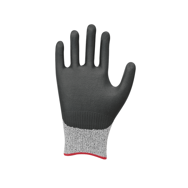Doublure HPPE/fibre de verre 13G avec revêtement en mousse de nitrile