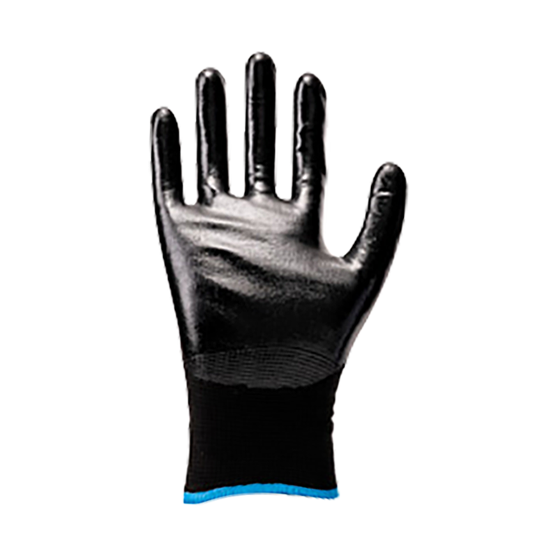 Coque en polyester 13G + 10 en acrylique brossé avec revêtement en nitrile 3/4 Coque en polyester 13G + 10 en acrylique brossé avec revêtement en nitrile 3/4