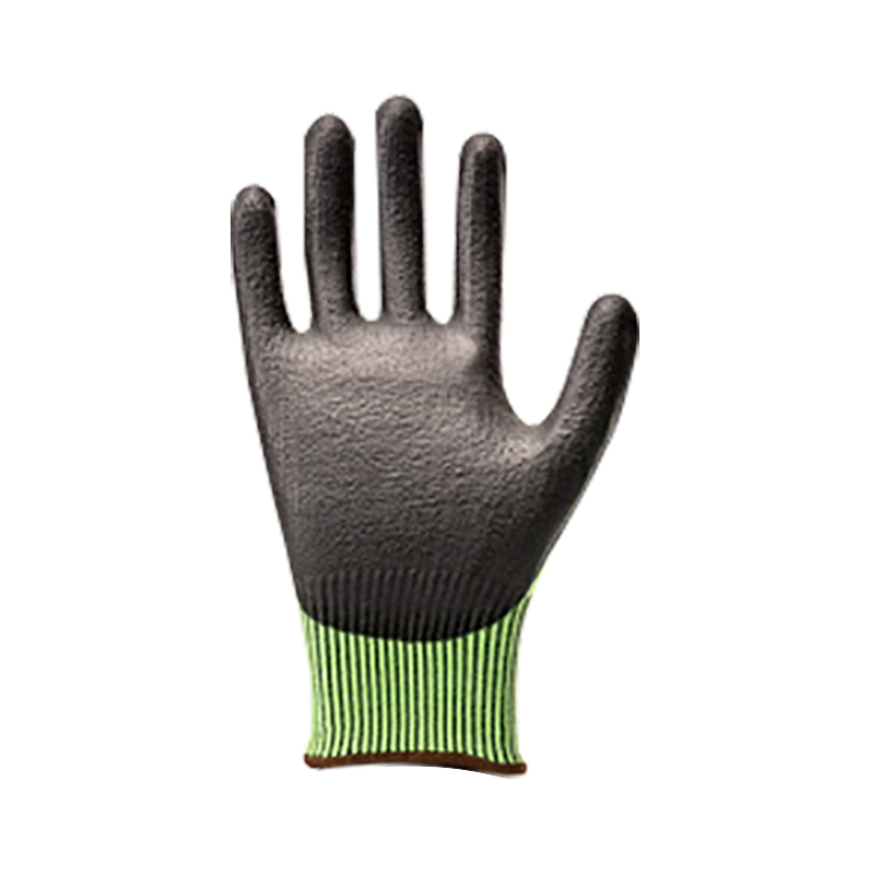 Doublure HPPE/fibre de verre 15G avec revêtement en mousse de nitrile, impact silicone sur le dos