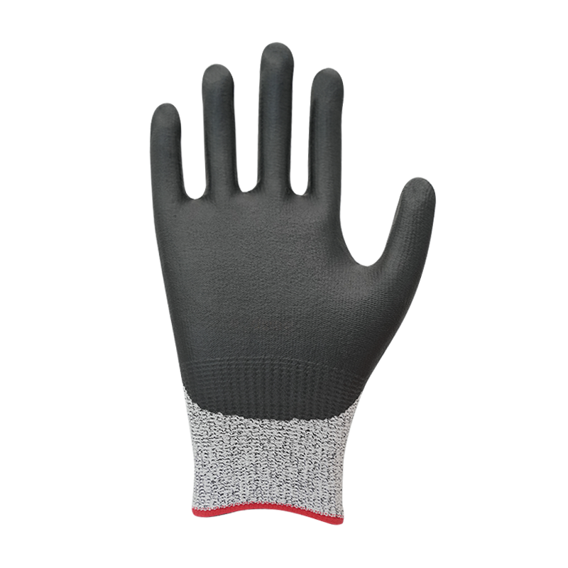 Doublure HPPE/fibre de verre 13G avec revêtement en mousse de nitrile