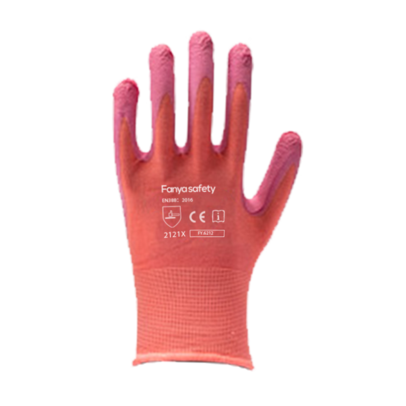 Polyester 13G avec revêtement en mousse de latex