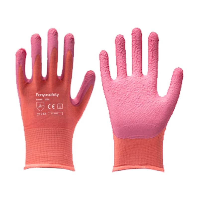 Polyester 13G avec revêtement en mousse de latex