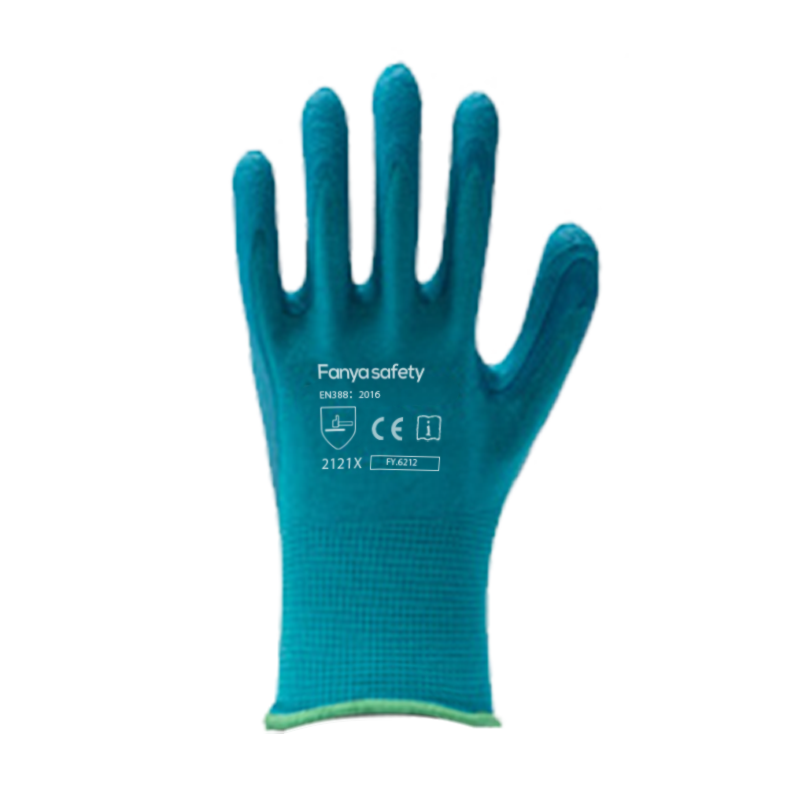 Polyester 13G avec revêtement en mousse de latex