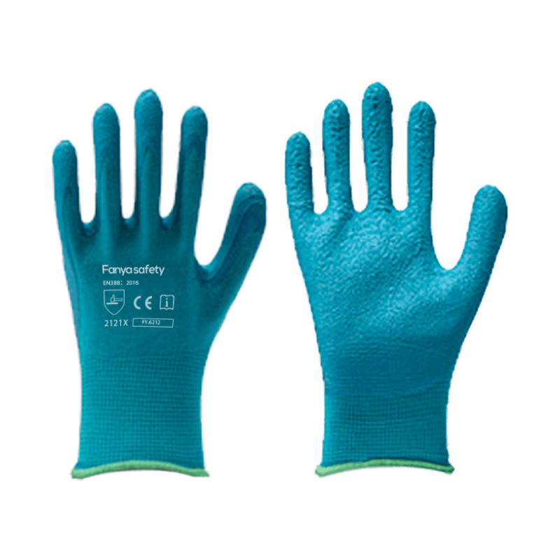 Polyester 13G avec revêtement en mousse de latex