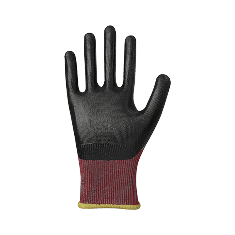 Doublure en fibre HPPE 18G très résistante avec revêtement en nitrile sableux