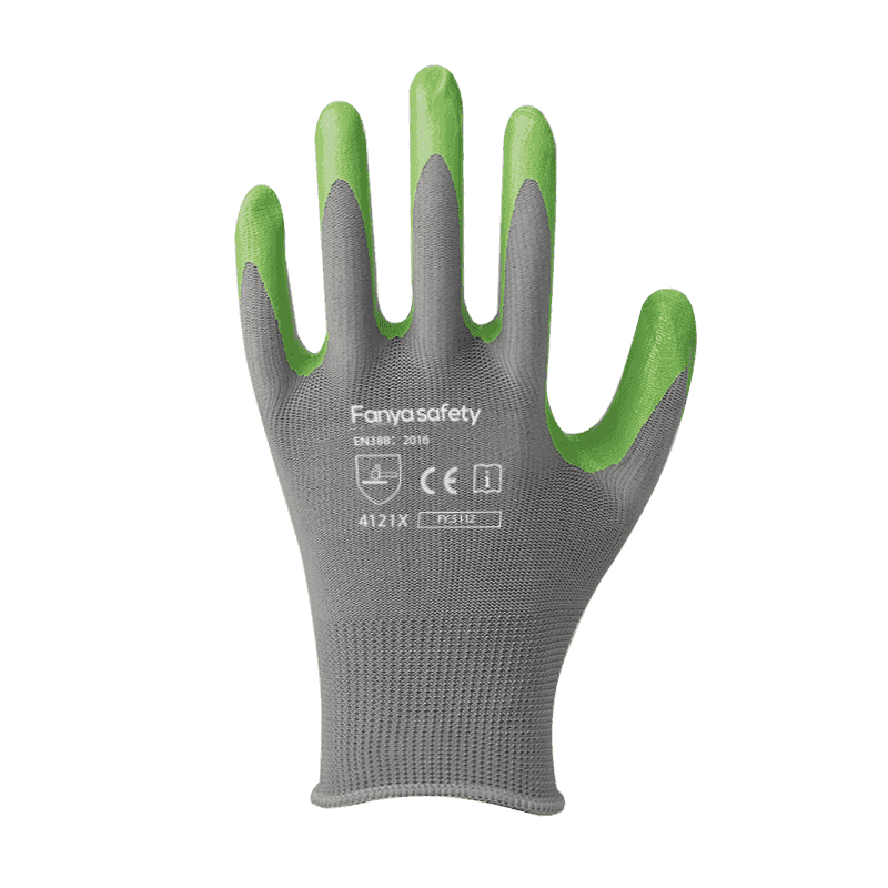 Doublure en polyester 13G avec revêtement en nitrile