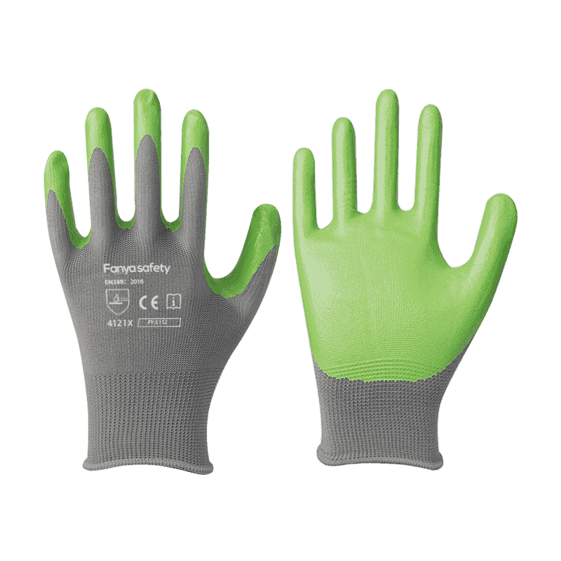 Doublure en polyester 13G avec revêtement en nitrile