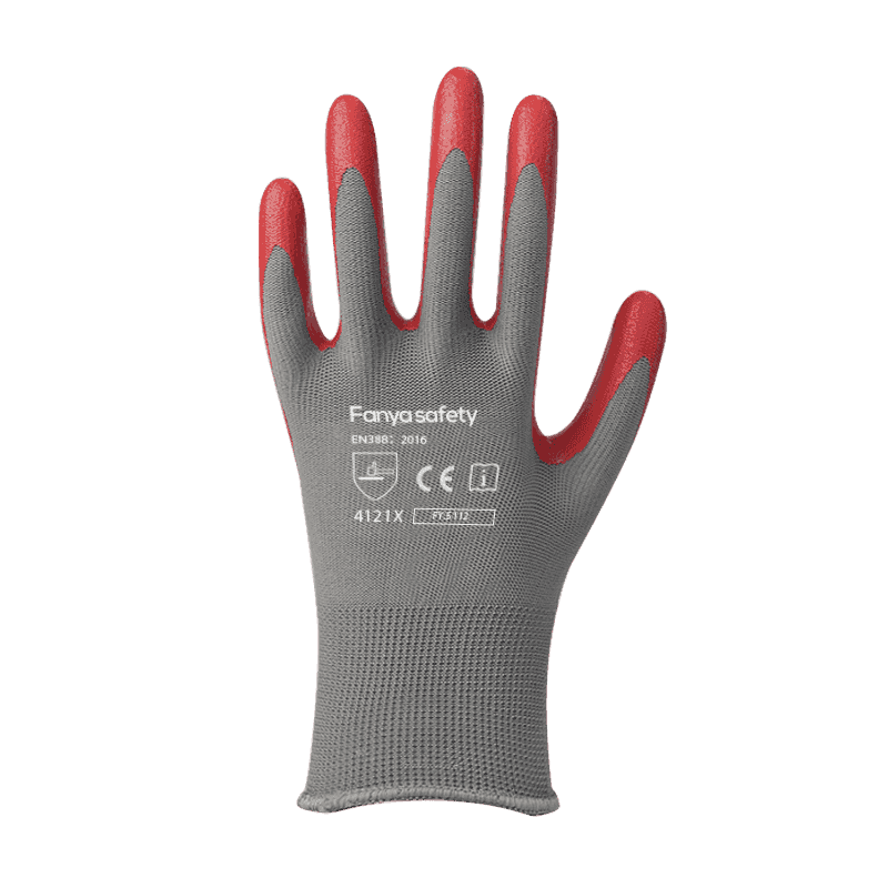 Doublure en polyester 13G avec revêtement en nitrile