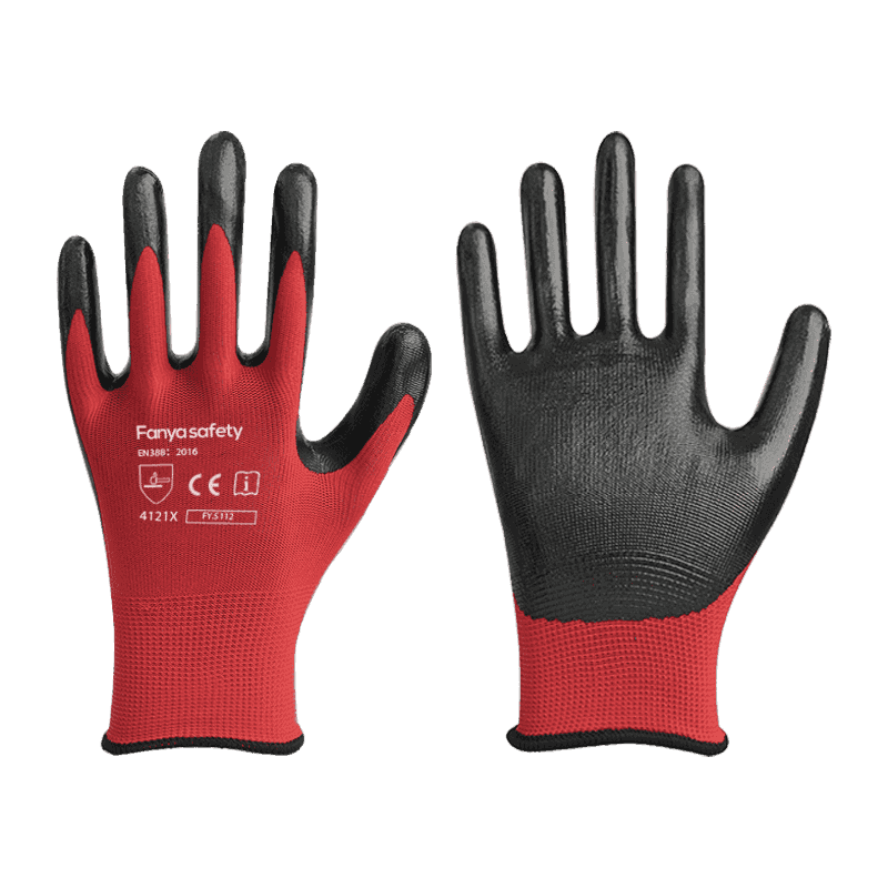 Doublure en polyester 13G avec revêtement en nitrile