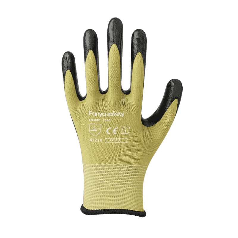 Doublure en polyester 13G avec revêtement en nitrile